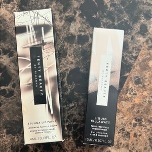 Fenty Beauty Stunna Lip Paint and Liquid Killawatt Highlighter Set